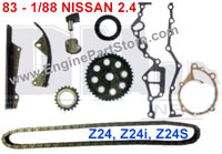 83-87 nissan 2.4 Z24 sohc 8v timing kit