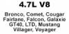 4.7/289/V8