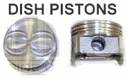 87-92 chevy gm 5.0 305V8 dish pistons