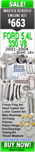 Ford 5.4 V8 engine kit-Excursion/Expedition, F trucks