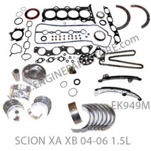 04-06 scion XA XB 1NZFE engine rebuild kit 