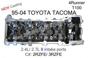 95-04 toyota tacoma 2.4 2.7 cylinder head 8 port