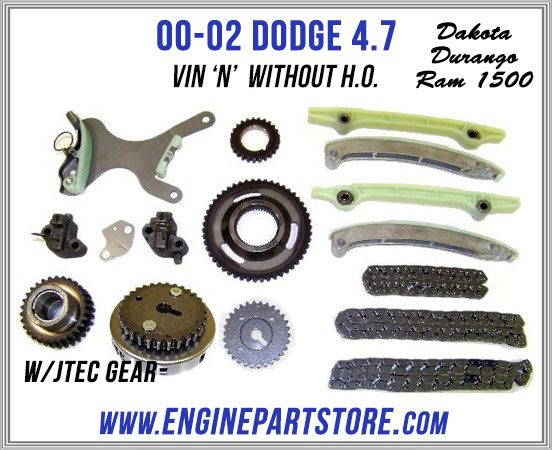 00-002 dodge 4.7 timing kit-dakota, durango