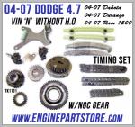 04-07 dodge 4.7 timing set dakota durango