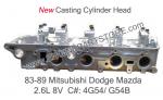 83-89 dodge mitsubishi 2.6 4G54/G54B 8V head