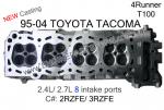 85-94 toyota 2.4/2.7 2rzfe/3rzfe cylinder head 8 intake