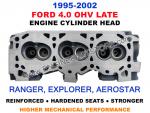 95-02 Ford Ranger Explorer 4.0 OHV Late cylinder head
