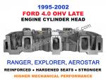 95-02 Ford 4.0 OHV Late engine cylinder head