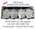 94-99 gm gmc truck 6.5 diesel head