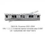 01-04 gm diesel 6.6 duramax cylinder head