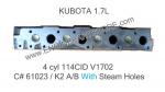 kubota excavator 1.7 V1702 cylinder head