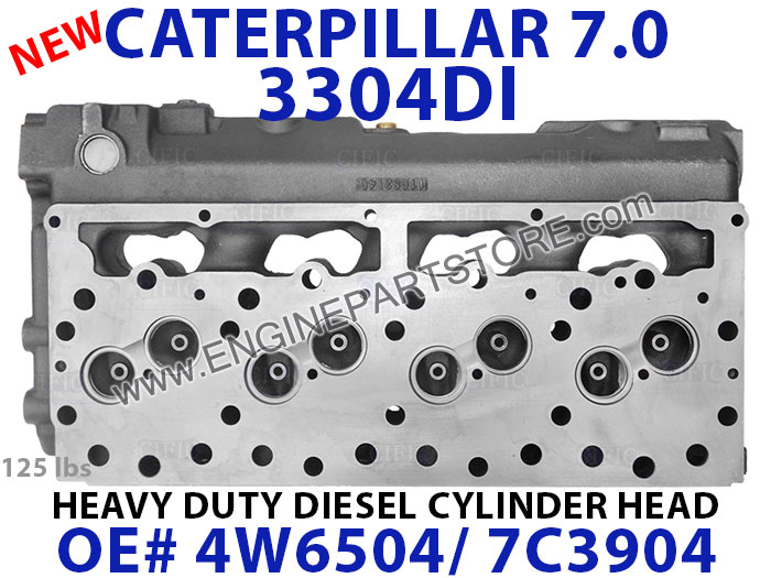 Caterpillar 3304DI OE 7C3904 cylinder head