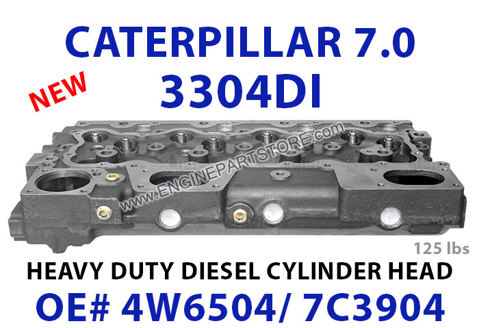 Caterpillar 3304DI OE 4W6504/7C3904 cylinder head