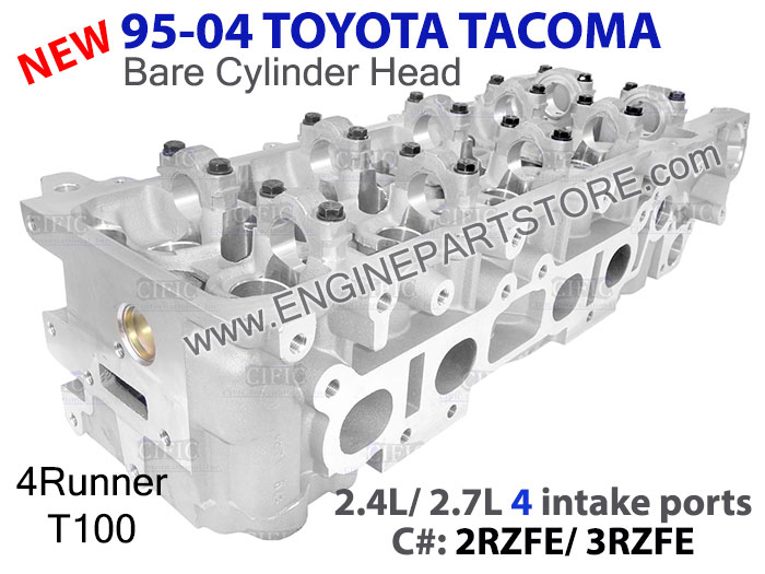 95-04 Toyota 2.4/2.7 2RZFE cylinder head