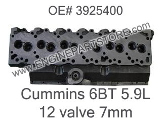 cummins dodge 6bt cylinder head 400/273