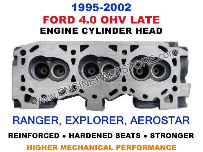 95-02 Ford Ranger Explorer 4.0 OHV Late cylinder head
