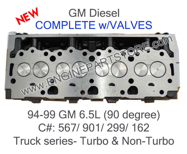94-99 gm gmc truck 6.5 diesel head