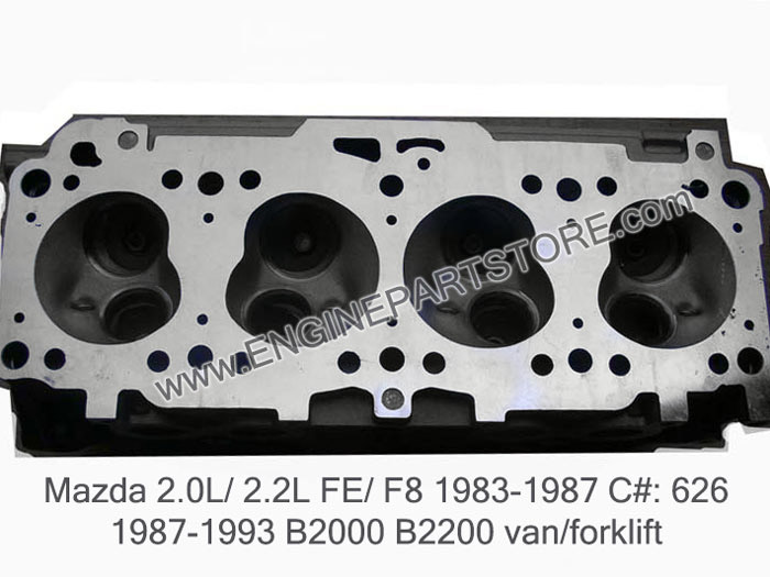 83-93 mazda 2.0/2.2 cylinder head
